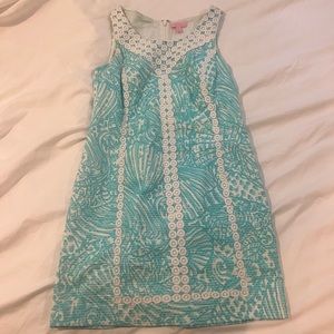 Turquoise lilly Pulitzer dress